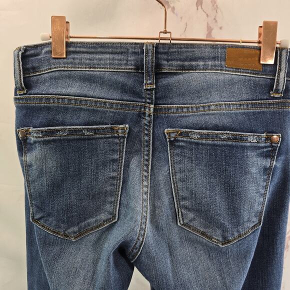 Judy Blue Jeans Womens 25 1 Skinny Denim High Rise Boyfriend Fit Distressed - Picture 6 of 13